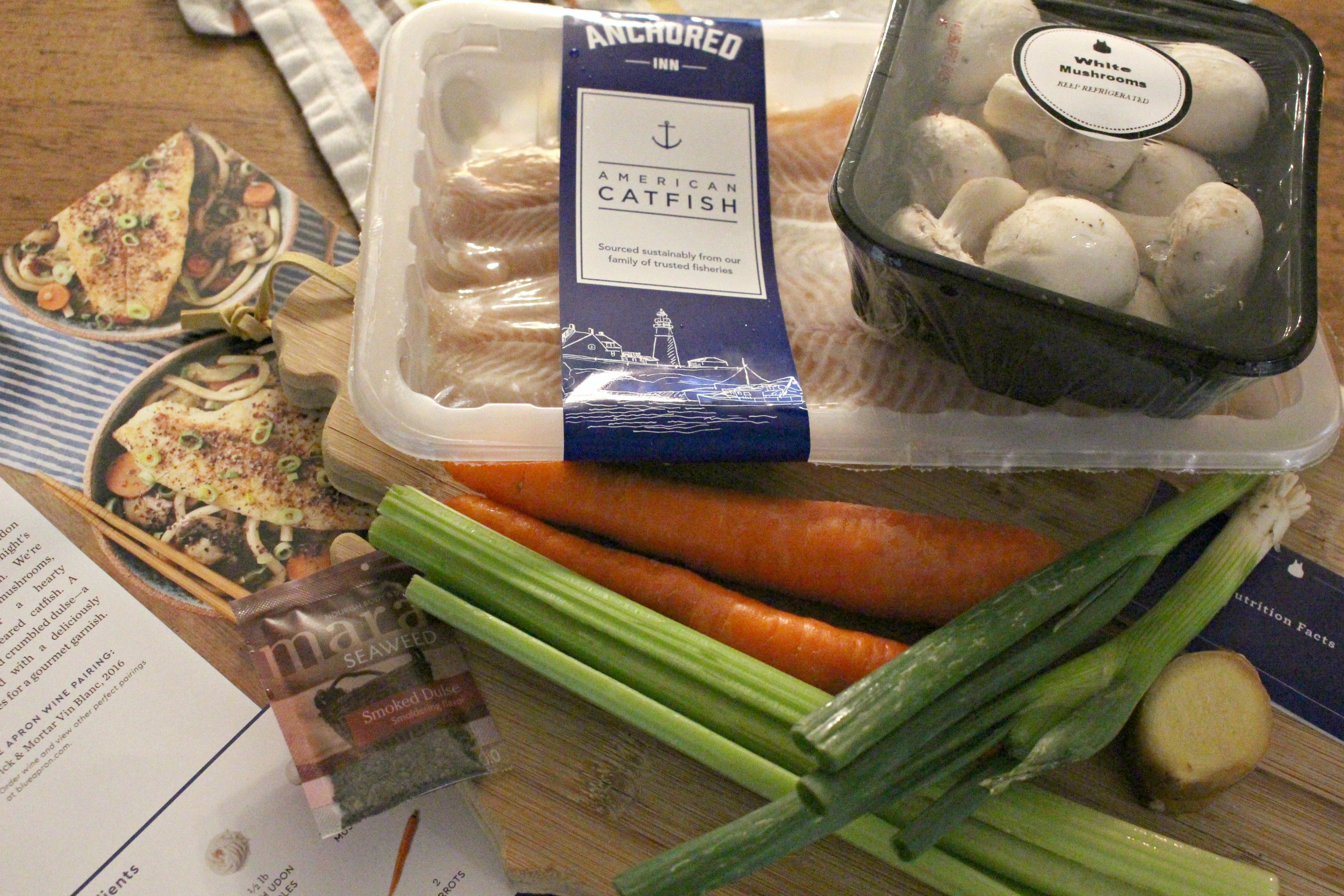 saving time cooking with blue apron