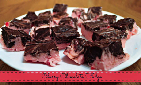 cherry chocolate fudge recipe